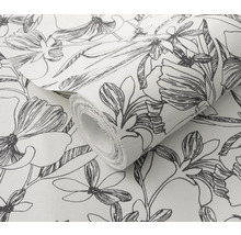 Tapetenrolle mit Blumenmuster