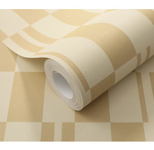 Tapetenrolle mit Schachbrettmuster