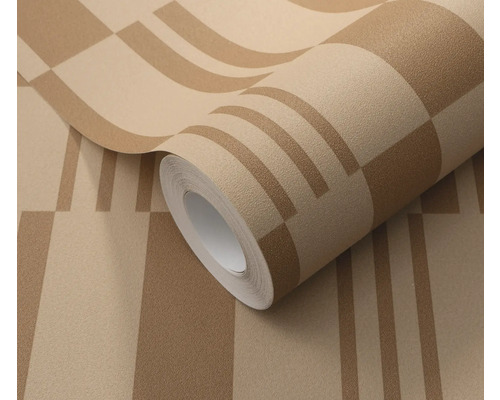 Rolle Papier-Tapete mit geometrischem Muster
