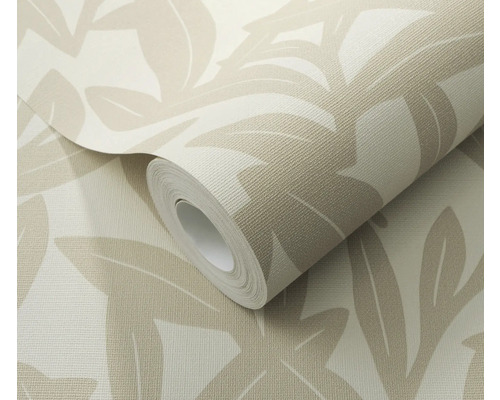 Tapetenrolle mit Blattmuster