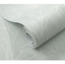 Tapetenrolle mit Blattmuster