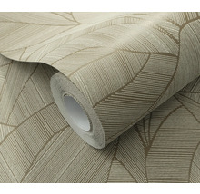 Rolle Tapete mit Blattmuster