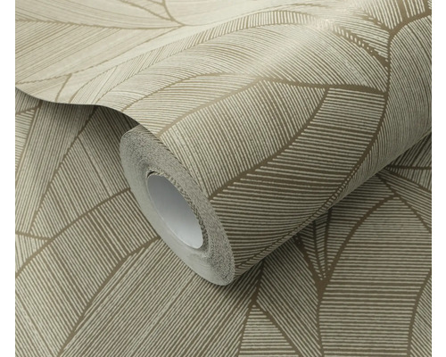 Rolle Tapete mit Blattmuster