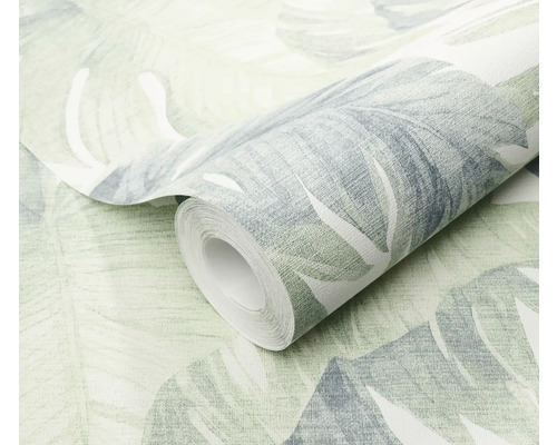 Rolle Tapete mit Blattmuster