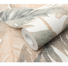 Tapetenrolle mit Blattmuster