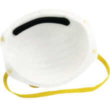 Atemschutzmaske mit Gummibändern