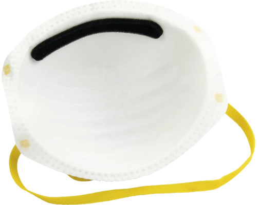 Atemschutzmaske mit Gummibändern