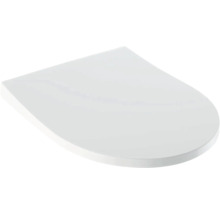 Weißer Toilettendeckel