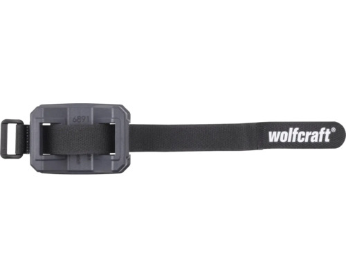 Wolfcraft Logo am Klettband