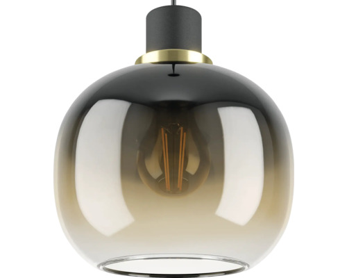 Hängeleuchte mit Glaskuppel