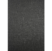 Nahaufnahme eines dunklen Textilstoffs mit feiner Webstruktur