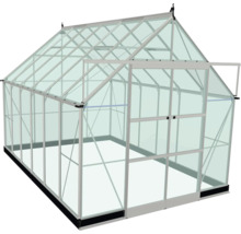 Gewächshaus mit Rahmen und Glasscheiben