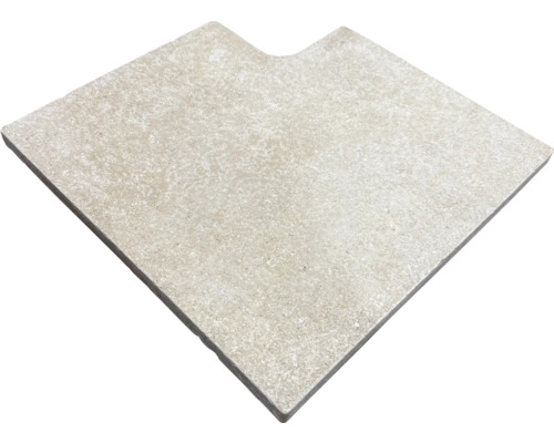 Eckfliese aus Keramik