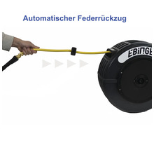 Ebinger Kabeltrommel mit automatischem Federrückzug