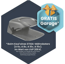 Aktionsangebot: Mähroboter mit gratis Garage