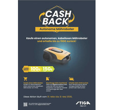 Cashback Aktion für autonome Mähroboter