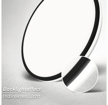 Runde Deckenleuchte mit indirektem Licht