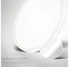 Runde LED Deckenleuchte mit indirektem Lichteffekt