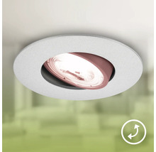 Deckeneinbaustrahler mit drehbarem Leuchtmittel