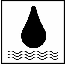 Symbol für Wasserbeständigkeit
