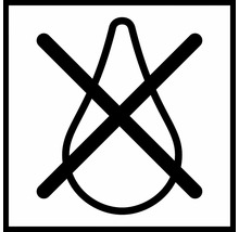 Nicht im Wäschetrockner trocknen