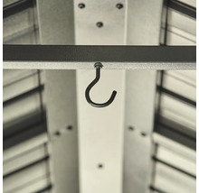 Metallhaken zur Befestigung an einer Deckenkonstruktion