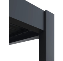 Detailansicht einer Terrassenüberdachung