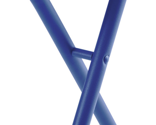 Detailansicht eines Metallgestells