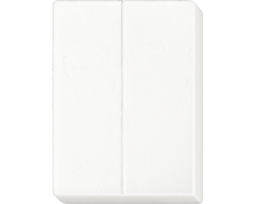 Weißer Porenbetonstein