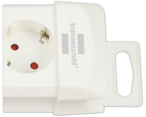 Brennstuhl Logo auf Mehrfachsteckdose