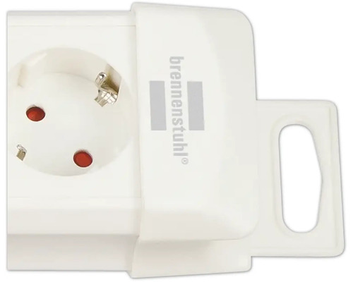 Brennstuhl Logo auf Steckdosenleiste