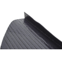 Nahaufnahme einer Teichfolie aus Kunststoff