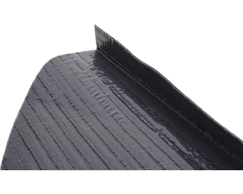 Nahaufnahme einer Teichfolie aus Kunststoff