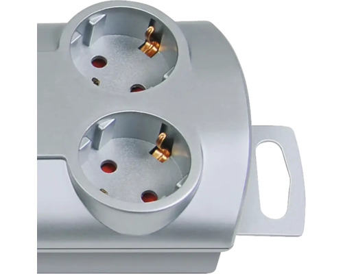 Steckdosenleiste mit zwei Steckplätzen