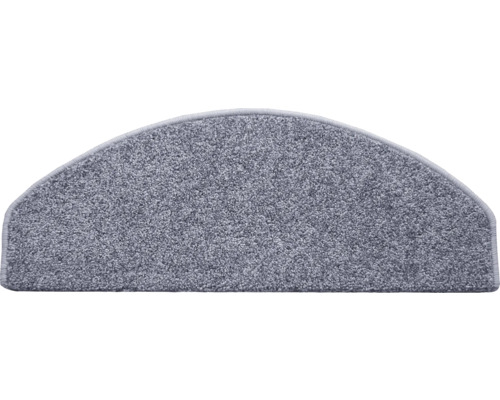 Graue Treppenstufe aus Teppich
