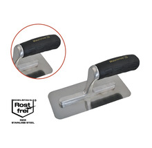 Maurerkelle aus Edelstahl mit ergonomischem Griff