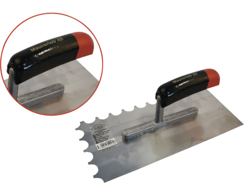 Zahnspachtel mit Kunststoffgriff