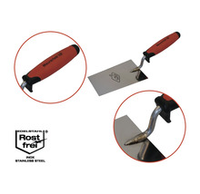 Maurerlob Maurerkelle mit Edelstahlblatt und Kunststoffgriff