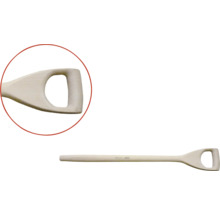 Holzspatenstiel mit D-Griff