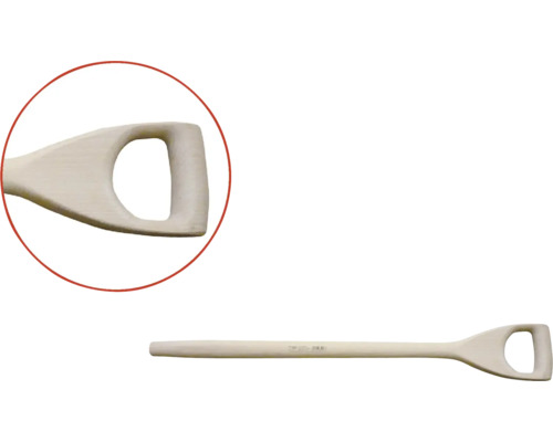 Holzspatenstiel mit D-Griff