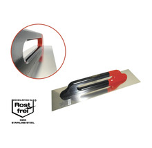 Maurerhobel aus Edelstahl mit Griff