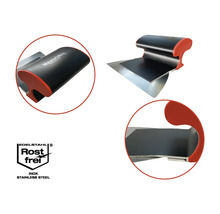 Maurerkelle mit rostfreiem Stahlblatt und ergonomischem Griff