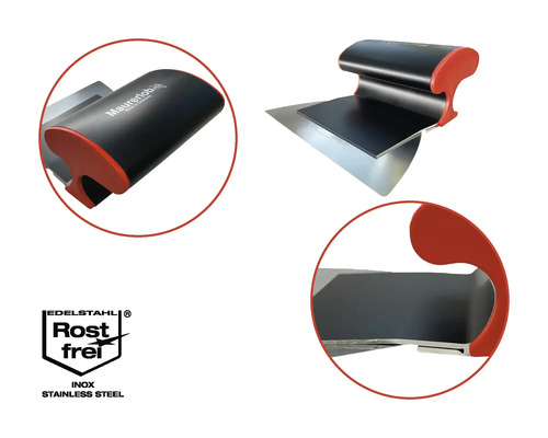 Maurerkelle mit rostfreiem Stahlblatt und ergonomischem Griff