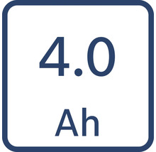 Symbol 4.0 Amperestunden