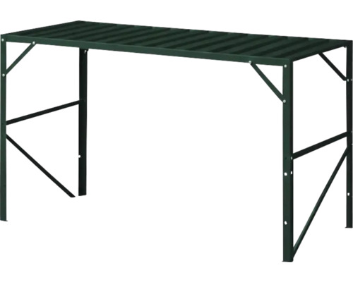 Metall Pflanztisch mit Ablagefläche