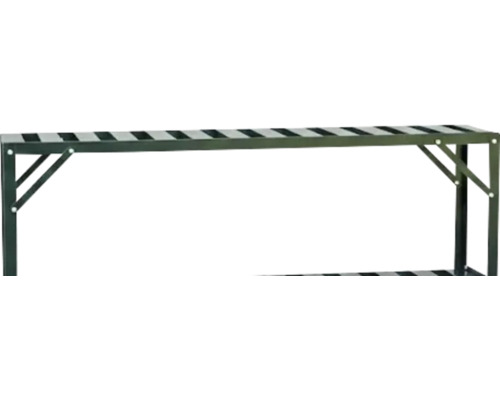 Holzregal aus Metall