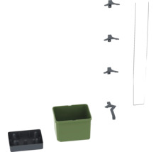 Balkonkasten-Zubehör zur Befestigung am Geländer