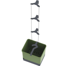 Selbstbewässerungskasten mit Aufhängungssystem für Pflanzen