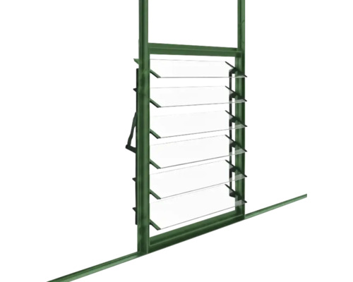 Fenster mit Lamellen aus Glas