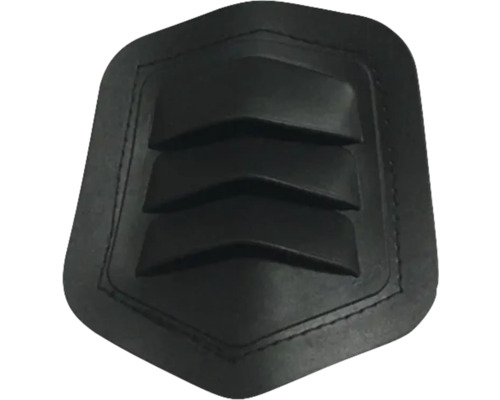 Schwarzer Belüftungseinsatz mit drei Schlitzen